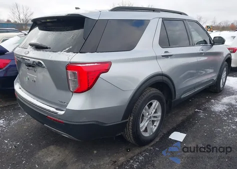 2022 Ford Explorer Xlt из США, поврежденный, VIN 1FMSK8DH1NGA41751